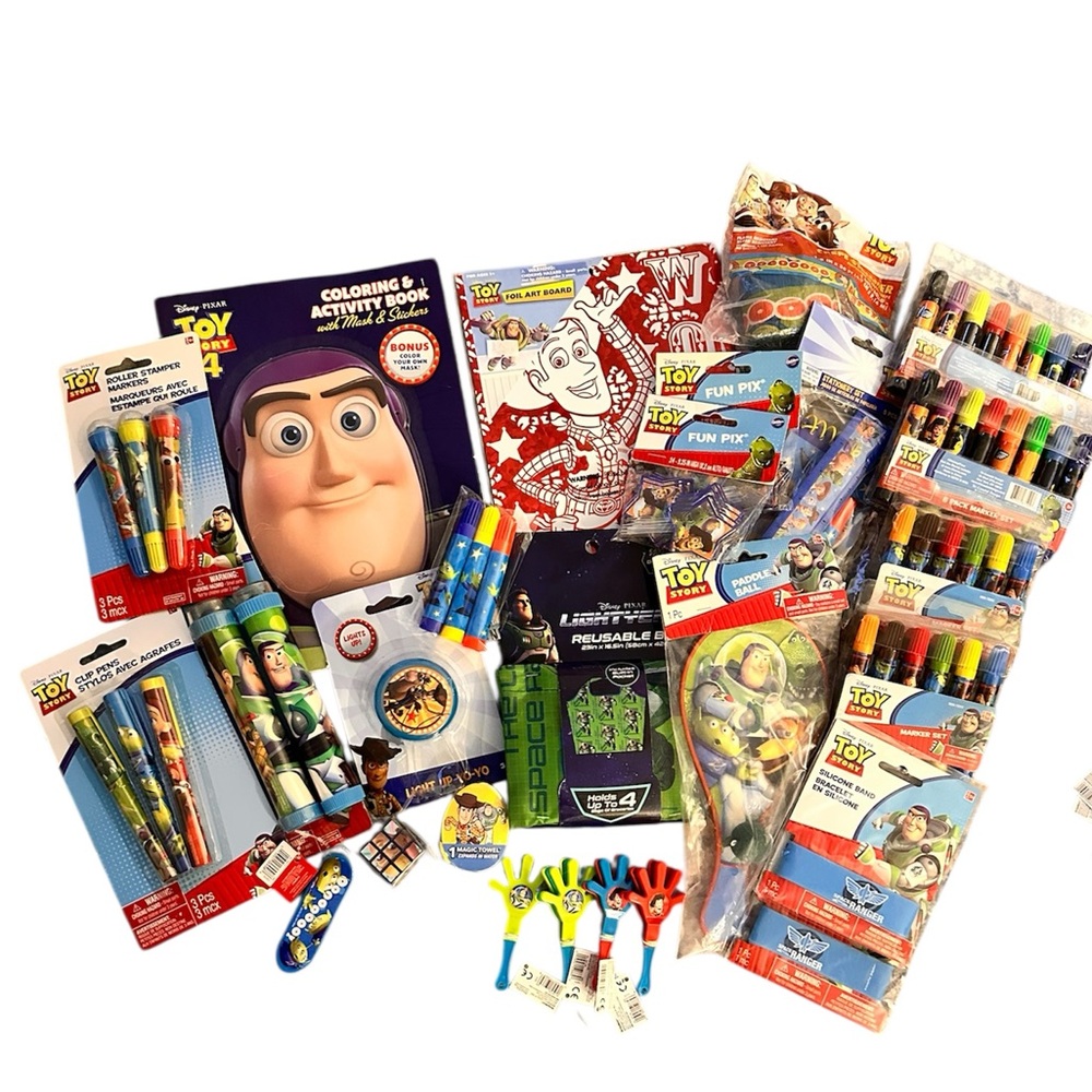 Disney’s Toy Story Party Favor/Easter Basket/Stocking Stuffers Bundle 27 Items#1